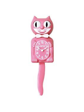 RETIRED Strawberry Ice Pink KIT-CAT KLOCK CLOCK